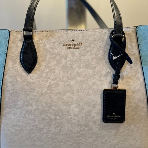Kate Spade New York Poppy Colorblock Tote - Picture 2 of 7